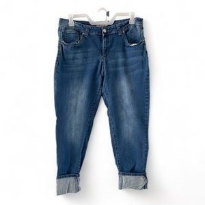 Blue Pearl Cuffed Jeans Women’s Size 22